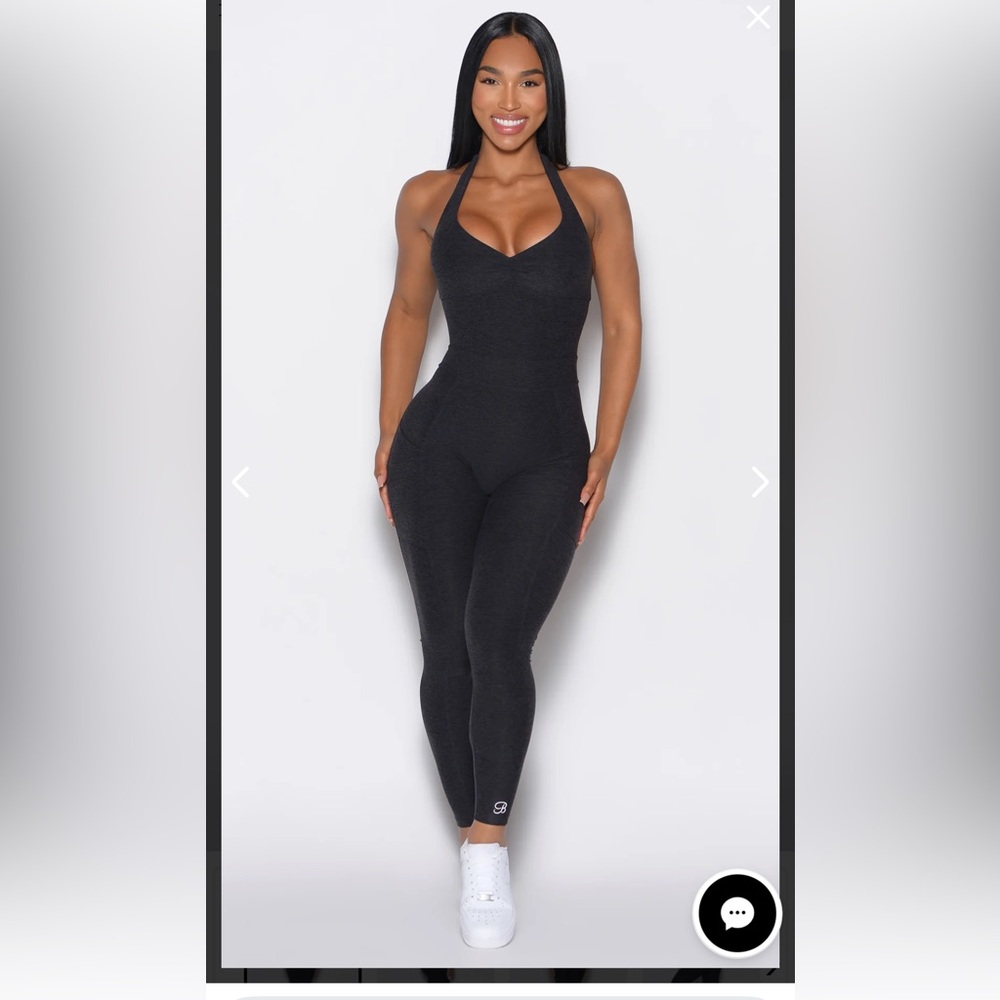 Backless Pocket Bodysuit